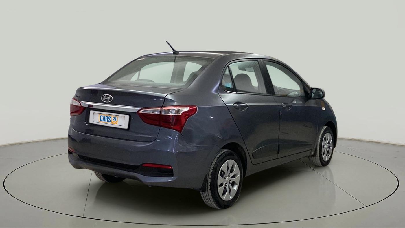 2017 Hyundai Xcent E+, Petrol, Manual, 51,120 km, Right Back Diagonal