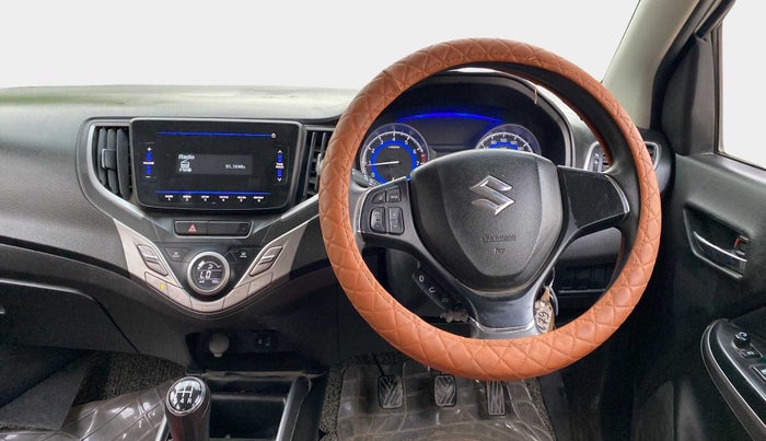 2021 Maruti Baleno DELTA PETROL 1.2, Petrol, Manual, 34,177 km, Steering Wheel Close Up