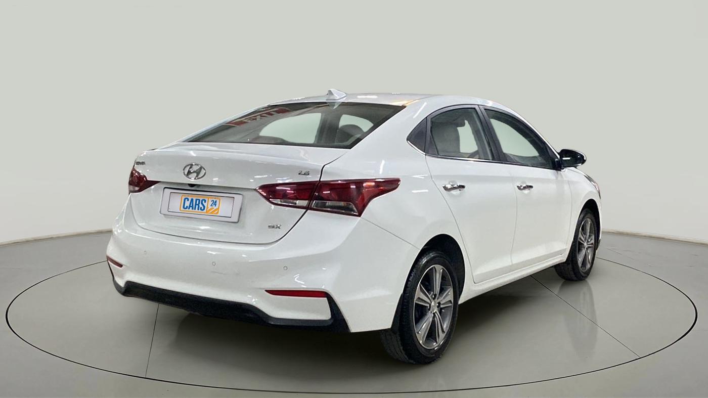 2020 Hyundai Verna 1.6 VTVT SX, Petrol, Manual, 37,506 km, Right Back Diagonal