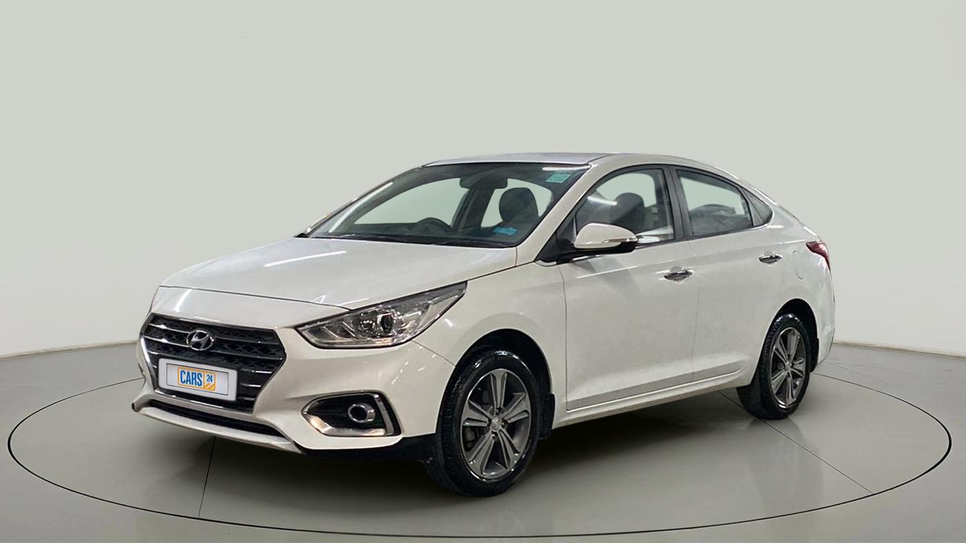 2020 Hyundai Verna 1.6 VTVT SX, Petrol, Manual, 37,506 km, Left Front Diagonal