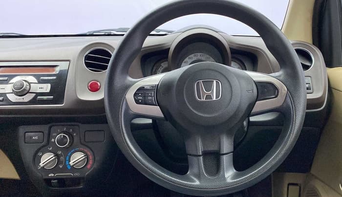 2012 Honda Brio S MT, Petrol, Manual, 66,604 km, Steering Wheel Close Up