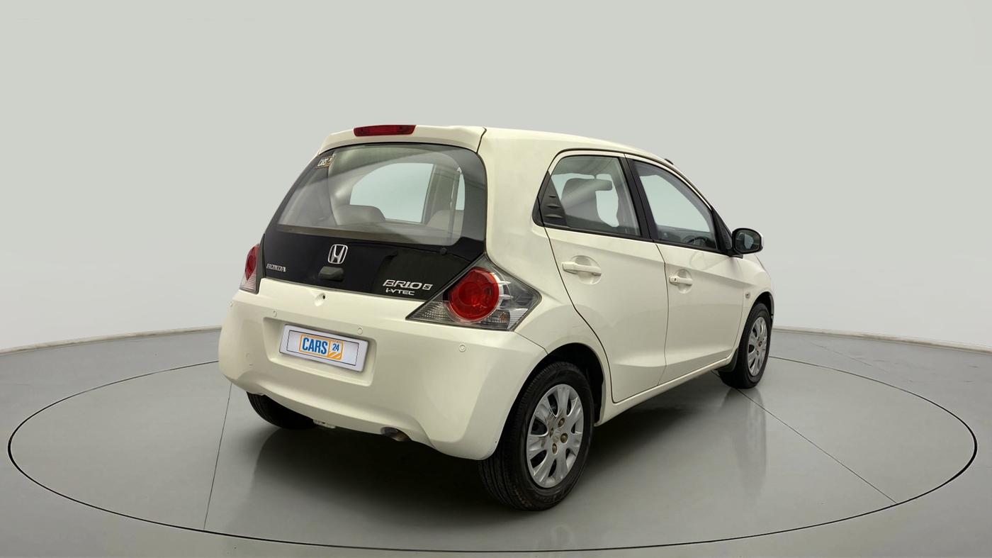 2012 Honda Brio S MT, Petrol, Manual, 66,604 km, Right Back Diagonal