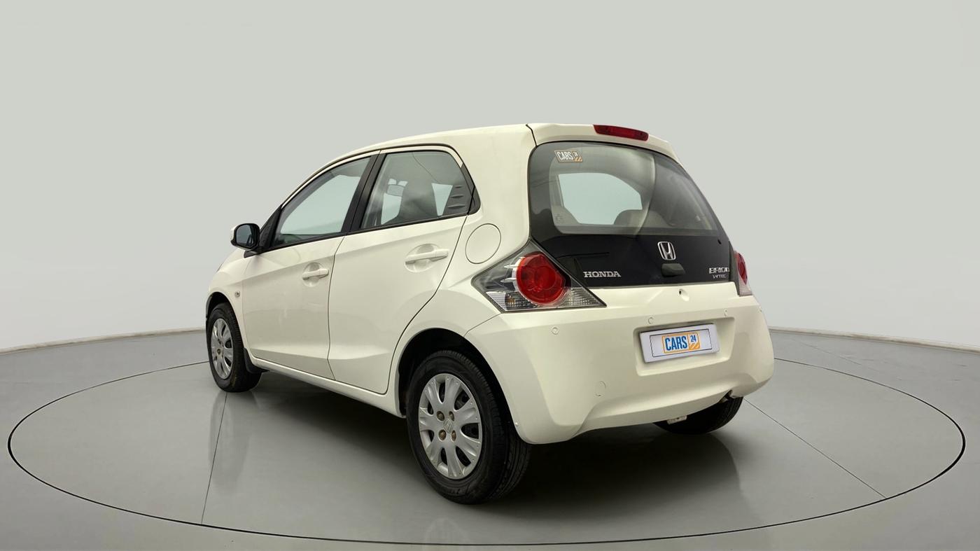 2012 Honda Brio S MT, Petrol, Manual, 66,604 km, Left Back Diagonal