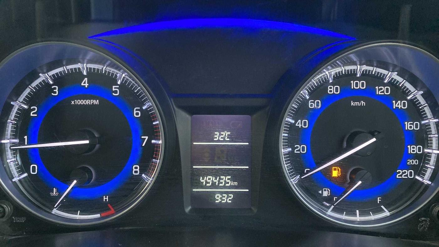 2021 Maruti Baleno DELTA PETROL 1.2, Petrol, Manual, 49,434 km, Odometer Image