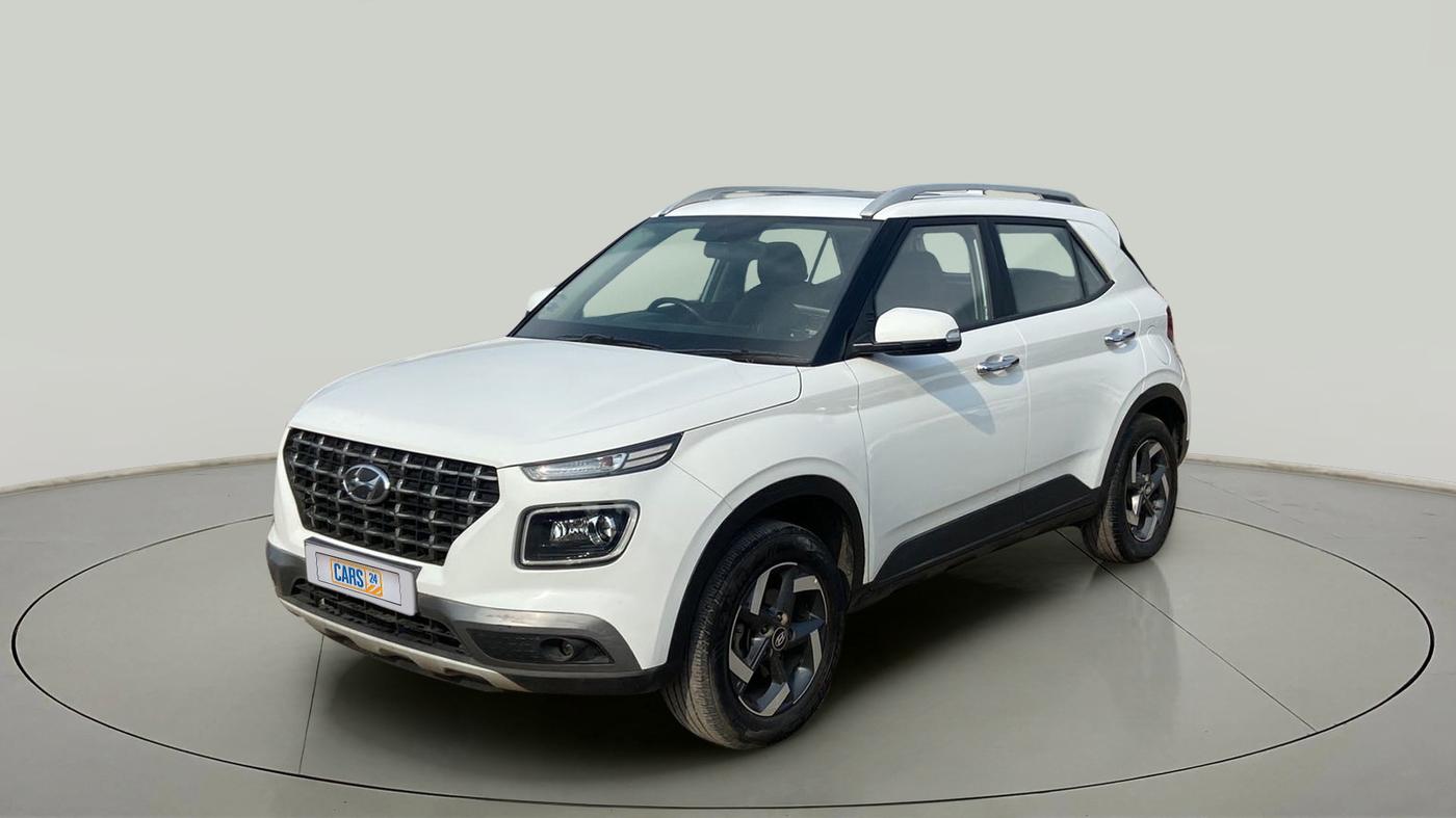 2019 Hyundai VENUE SX 1.0 (O) TURBO, Petrol, Manual, 56,767 km, Left Front Diagonal