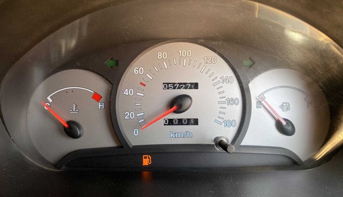 2012 Hyundai Santro Xing GL PLUS, Petrol, Manual, 57,275 km, Odometer Image