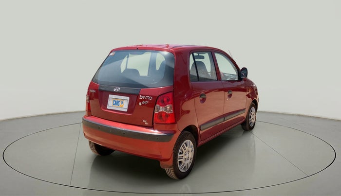 2012 Hyundai Santro Xing GL PLUS, Petrol, Manual, 57,275 km, Right Back Diagonal