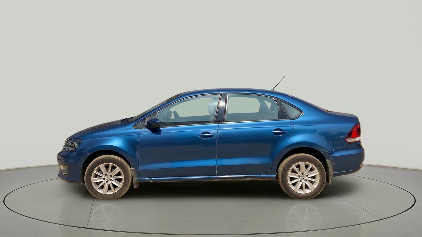 2017 Volkswagen Vento HIGHLINE PETROL AT, Petrol, Automatic, 38,945 km, Left Side