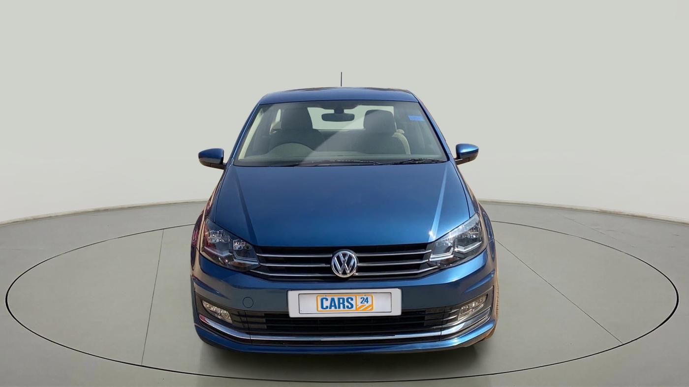 2017 Volkswagen Vento HIGHLINE PETROL AT, Petrol, Automatic, 38,945 km, Front