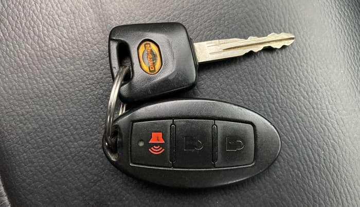 2014 Datsun Go T, Petrol, Manual, 68,978 km, Key Close Up