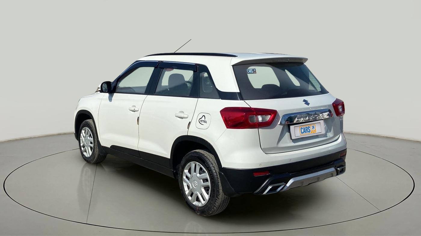 2021 Maruti Vitara Brezza VXI, Petrol, Manual, 9,671 km, Left Back Diagonal