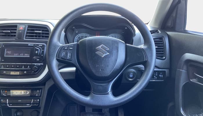 2021 Maruti Vitara Brezza VXI, Petrol, Manual, 9,671 km, Steering Wheel Close Up
