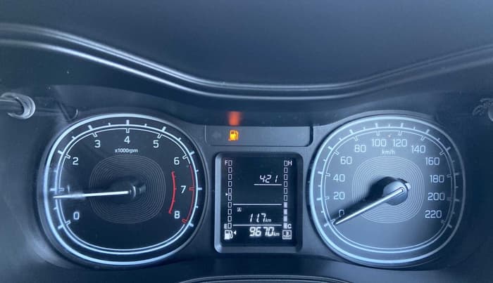 2021 Maruti Vitara Brezza VXI, Petrol, Manual, 9,671 km, Odometer Image