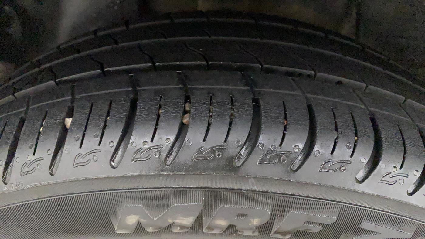 2021 Tata ALTROZ XT PETROL, Petrol, Manual, 34,384 km, Right Rear Tyre Tread