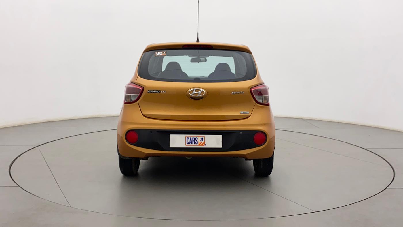 2017 Hyundai Grand i10 SPORTZ 1.2 KAPPA VTVT, Petrol, Manual, 79,457 km, Back/Rear