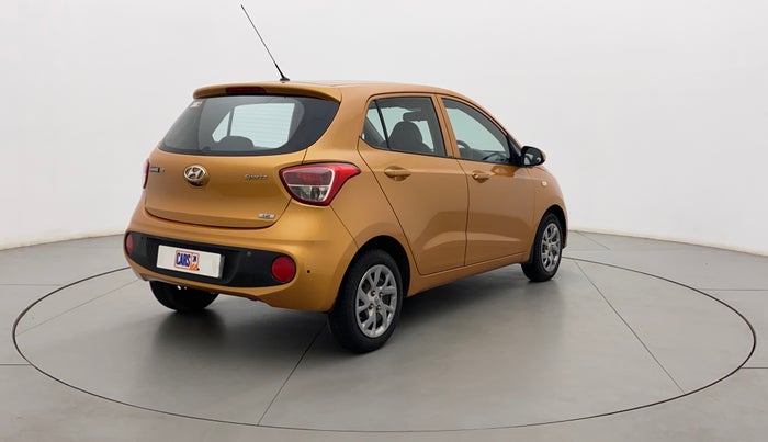2017 Hyundai Grand i10 SPORTZ 1.2 KAPPA VTVT, Petrol, Manual, 79,457 km, Right Back Diagonal