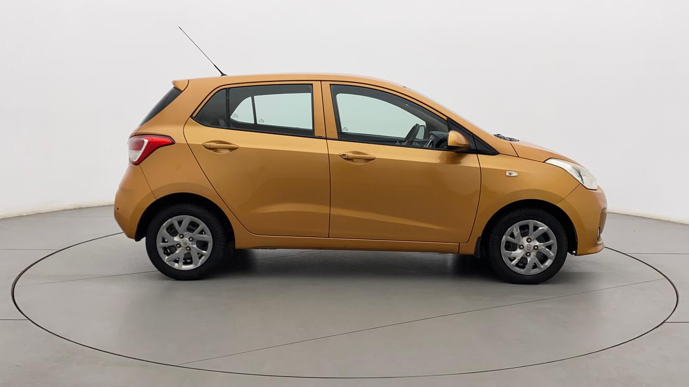 2017 Hyundai Grand i10 SPORTZ 1.2 KAPPA VTVT, Petrol, Manual, 79,457 km, Right Side View