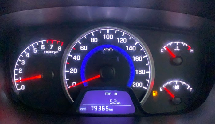 2017 Hyundai Grand i10 SPORTZ 1.2 KAPPA VTVT, Petrol, Manual, 79,457 km, Odometer Image