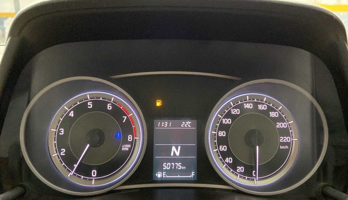 2018 Maruti Dzire ZXI AMT, Petrol, Automatic, 50,947 km, Odometer Image