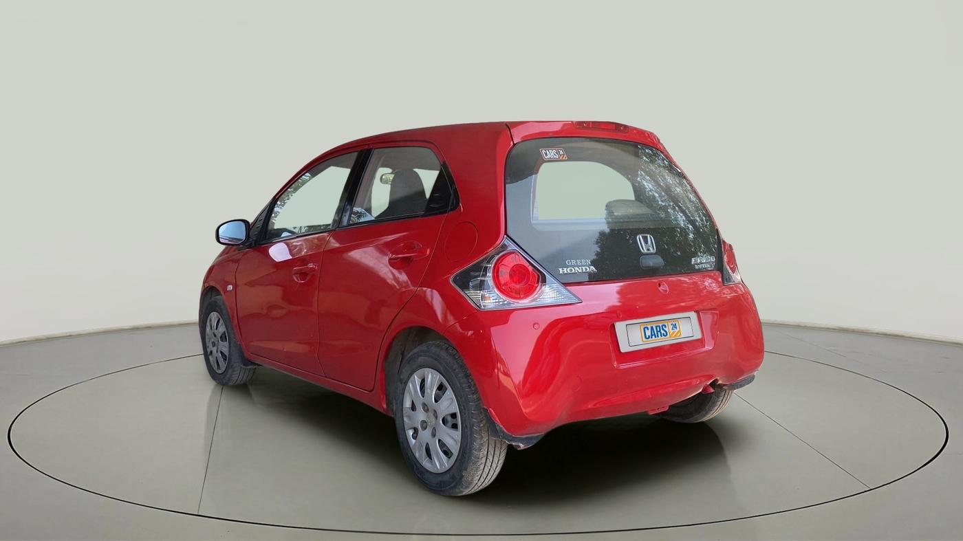2014 Honda Brio S MT, Petrol, Manual, 97,222 km, Left Back Diagonal
