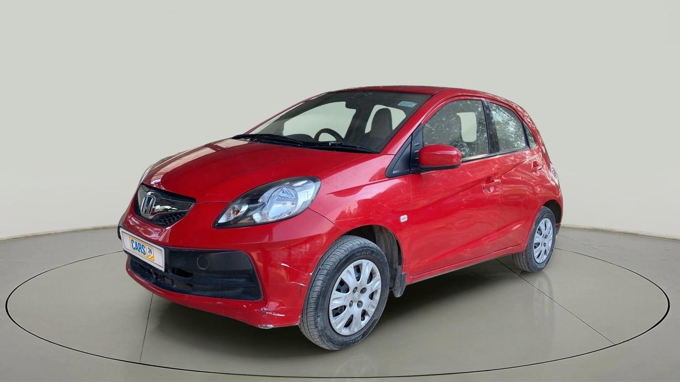 2014 Honda Brio S MT, Petrol, Manual, 97,222 km, Left Front Diagonal