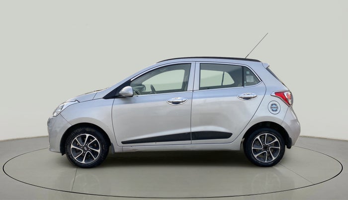 2017 Hyundai Grand i10 SPORTZ (O) AT 1.2 KAPPA VTVT, Petrol, Automatic, 43,563 km, Left Side
