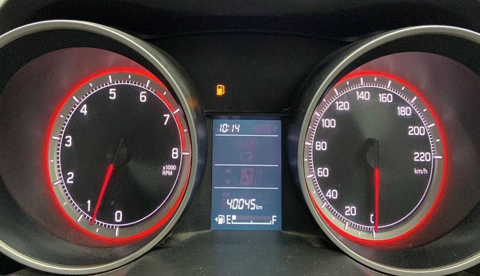 2018 Maruti Swift VXI, Petrol, Manual, 40,103 km, Odometer Image