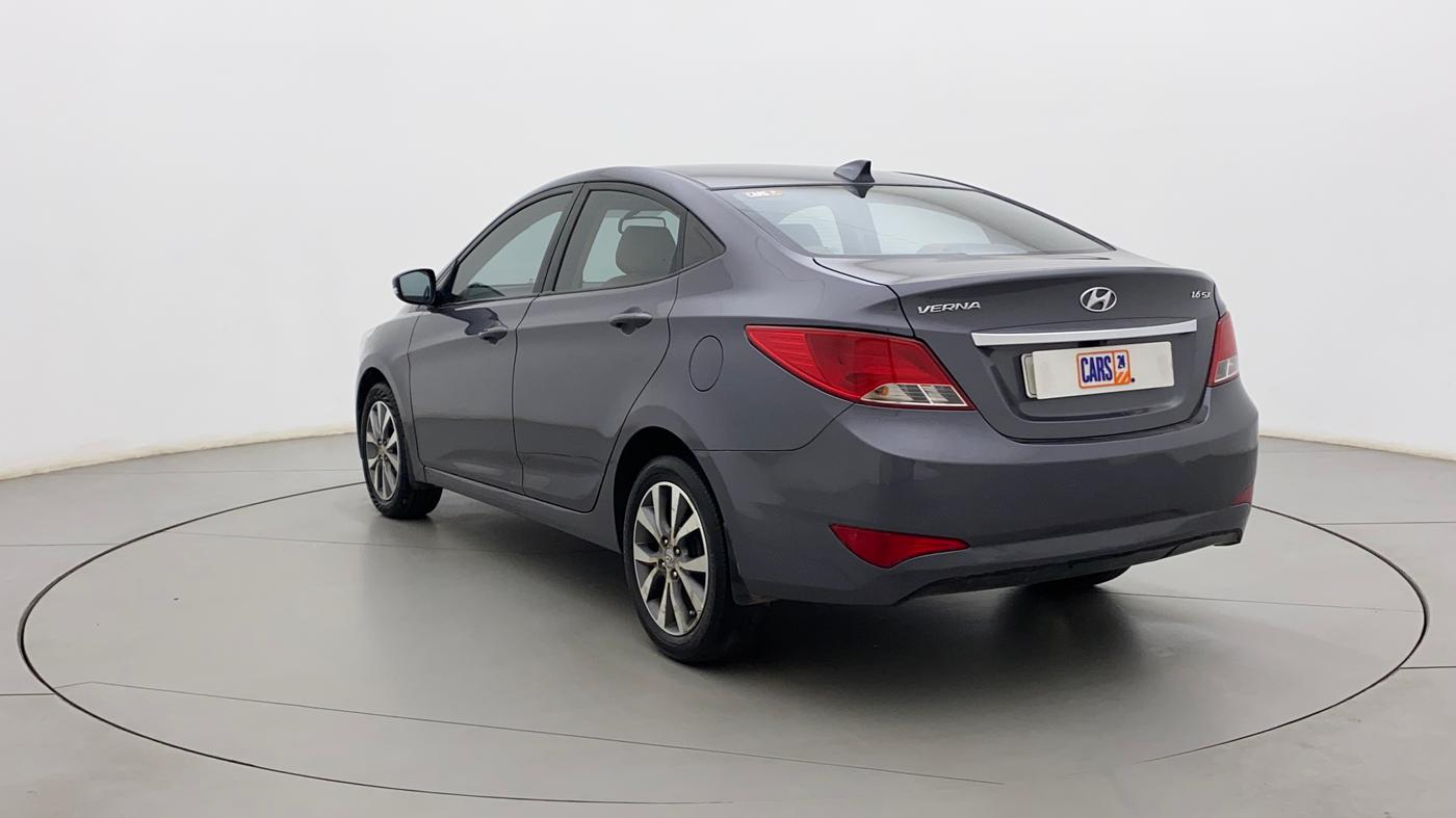 2017 Hyundai Verna 1.6 VTVT SX, Petrol, Manual, 43,556 km, Left Back Diagonal