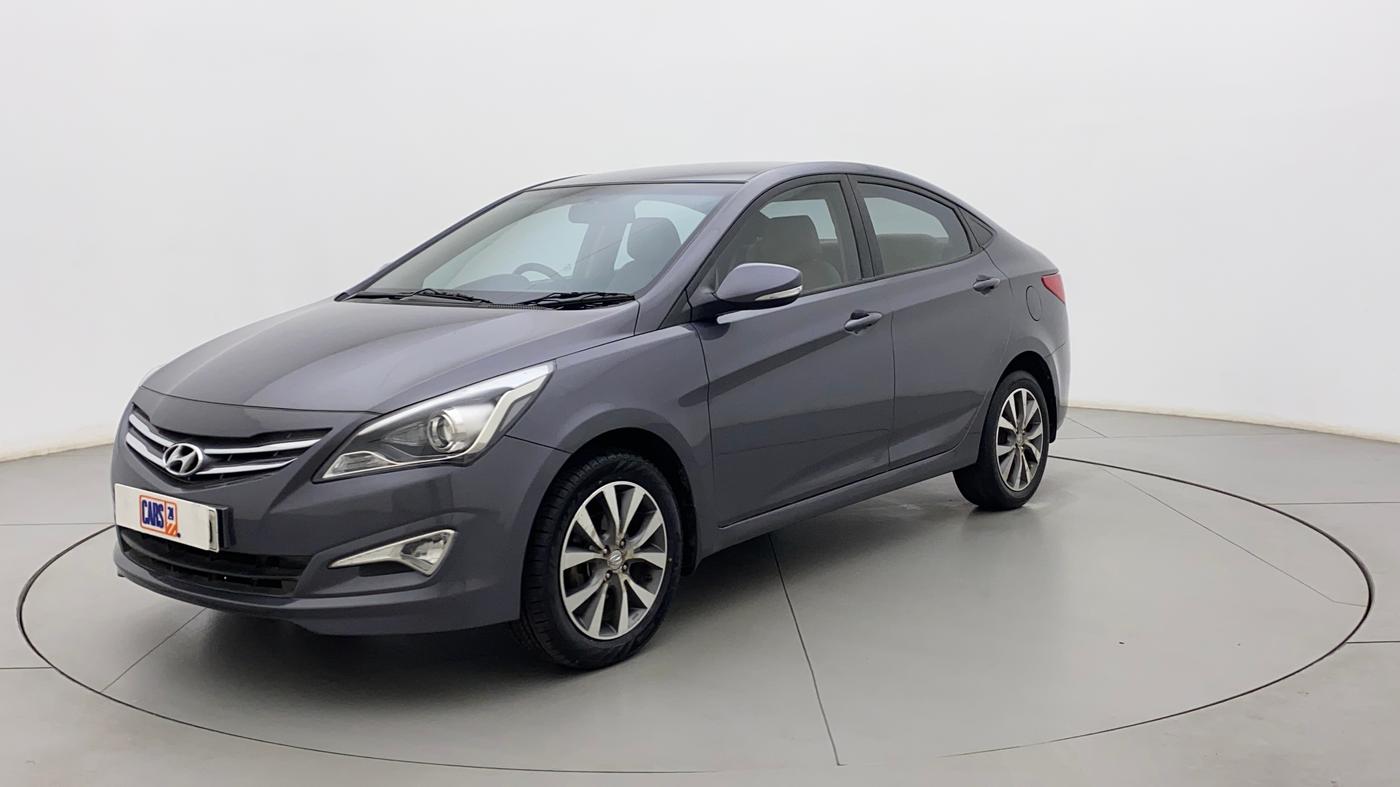 2017 Hyundai Verna 1.6 VTVT SX, Petrol, Manual, 43,556 km, Left Front Diagonal