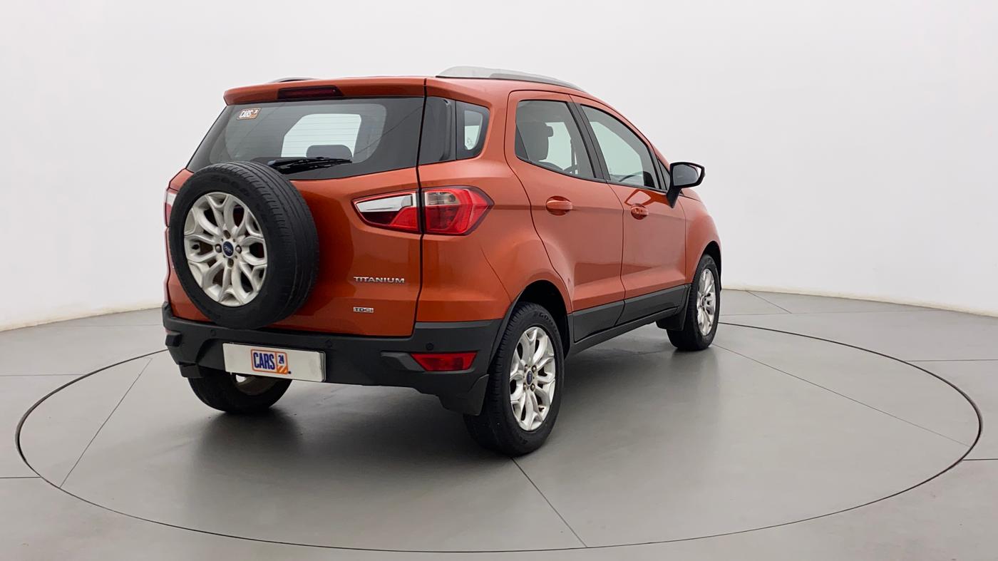 2016 Ford Ecosport TITANIUM+ 1.5L DIESEL, Diesel, Manual, 84,719 km, Right Back Diagonal