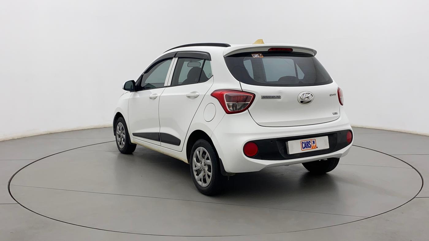 2020 Hyundai Grand i10 SPORTZ 1.2 KAPPA VTVT, Petrol, Manual, 41,445 km, Left Back Diagonal