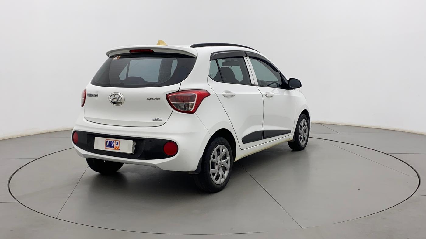 2020 Hyundai Grand i10 SPORTZ 1.2 KAPPA VTVT, Petrol, Manual, 41,445 km, Right Back Diagonal