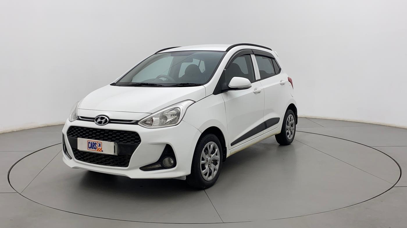 2020 Hyundai Grand i10 SPORTZ 1.2 KAPPA VTVT, Petrol, Manual, 41,445 km, Left Front Diagonal