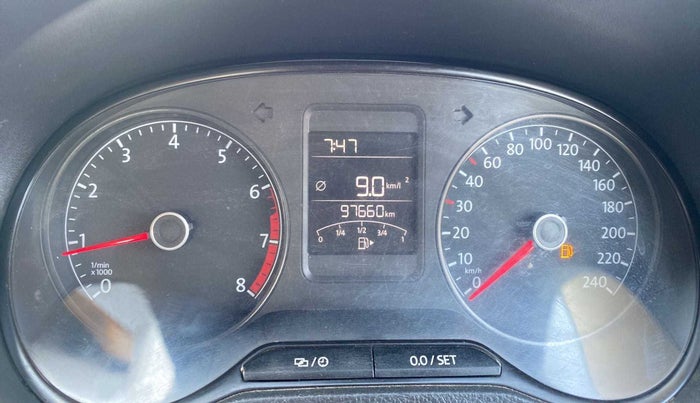 2016 Volkswagen Ameo HIGHLINE1.2L, Petrol, Manual, 97,869 km, Odometer Image