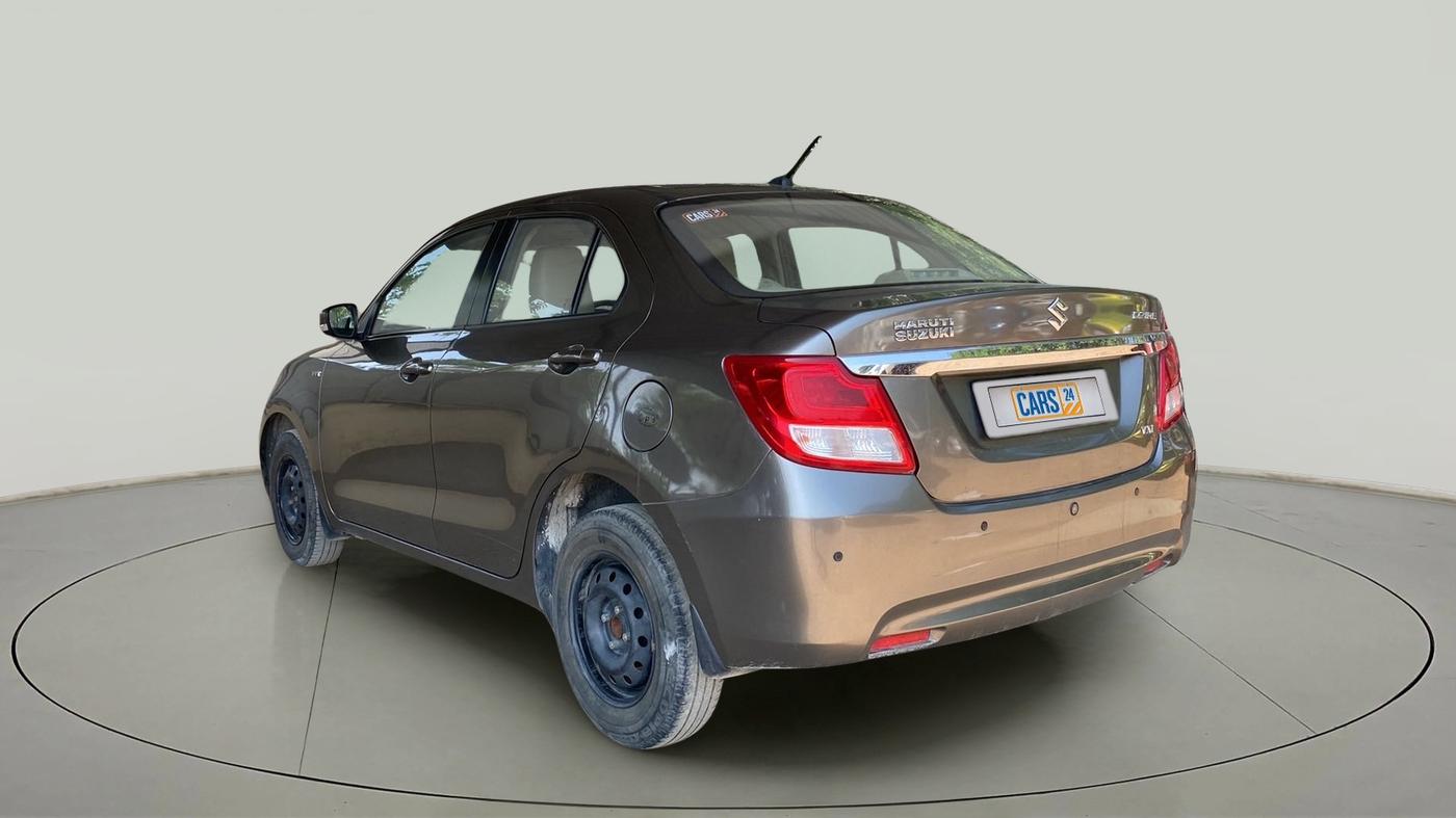 2018 Maruti Dzire VXI AMT, Petrol, Automatic, 43,091 km, Left Back Diagonal