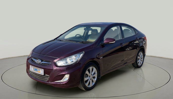 2012 Hyundai Verna FLUIDIC 1.6 CRDI SX, Diesel, Manual, 98,414 km, Left Front Diagonal