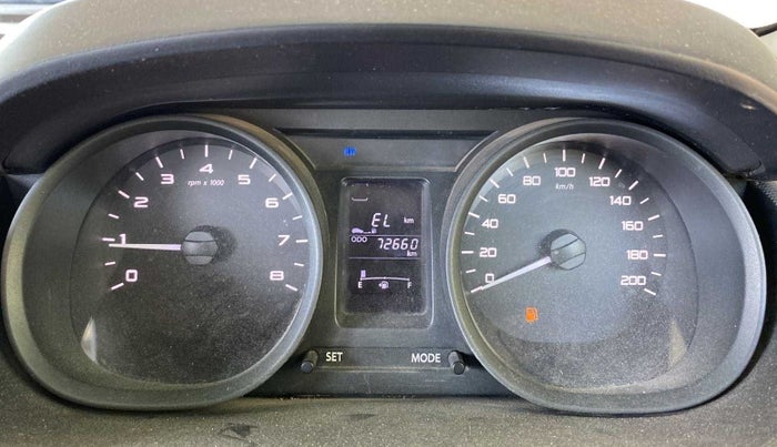2017 Tata Tiago XM PETROL, Petrol, Manual, 72,749 km, Odometer Image