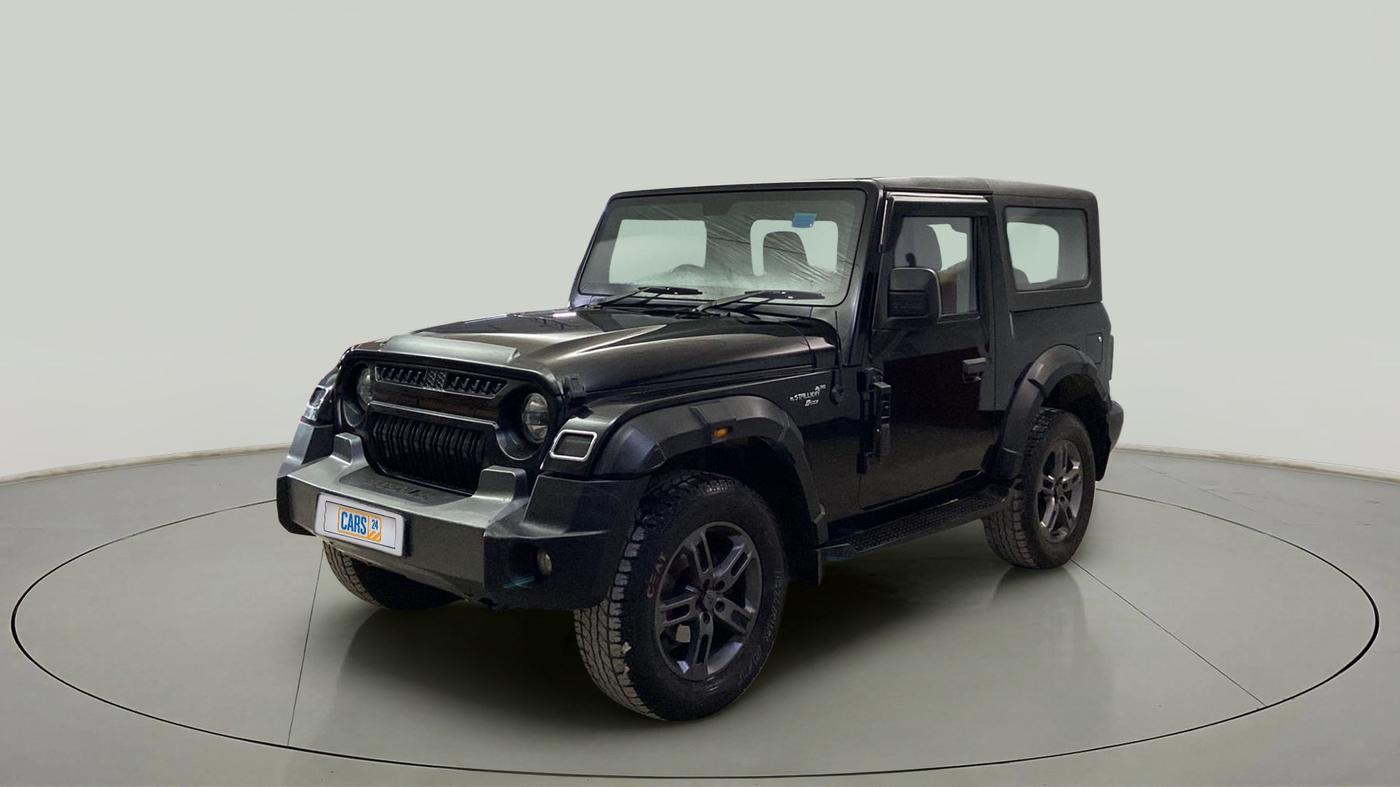 2021 Mahindra Thar LX PETROL HT 4WD AT, Petrol, Automatic, 42,227 km, Left Front Diagonal