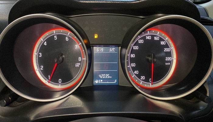 2019 Maruti Swift ZXI, Petrol, Manual, 42,011 km, Odometer Image