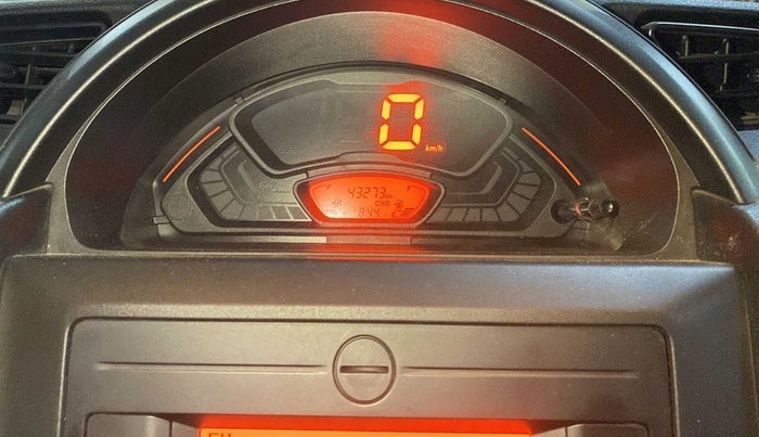 2021 Maruti S PRESSO VXI CNG, CNG, Manual, 43,248 km, Odometer Image