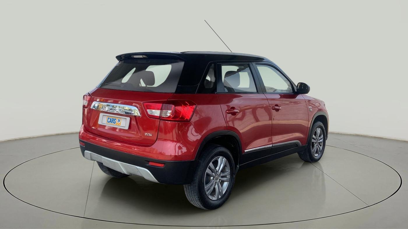 2017 Maruti Vitara Brezza ZDI, Diesel, Manual, 1,09,863 km, Right Back Diagonal