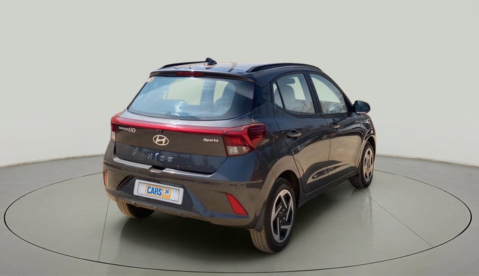2023 Hyundai GRAND I10 NIOS SPORTZ 1.2 KAPPA VTVT, Petrol, Manual, 11,028 km, Right Back Diagonal
