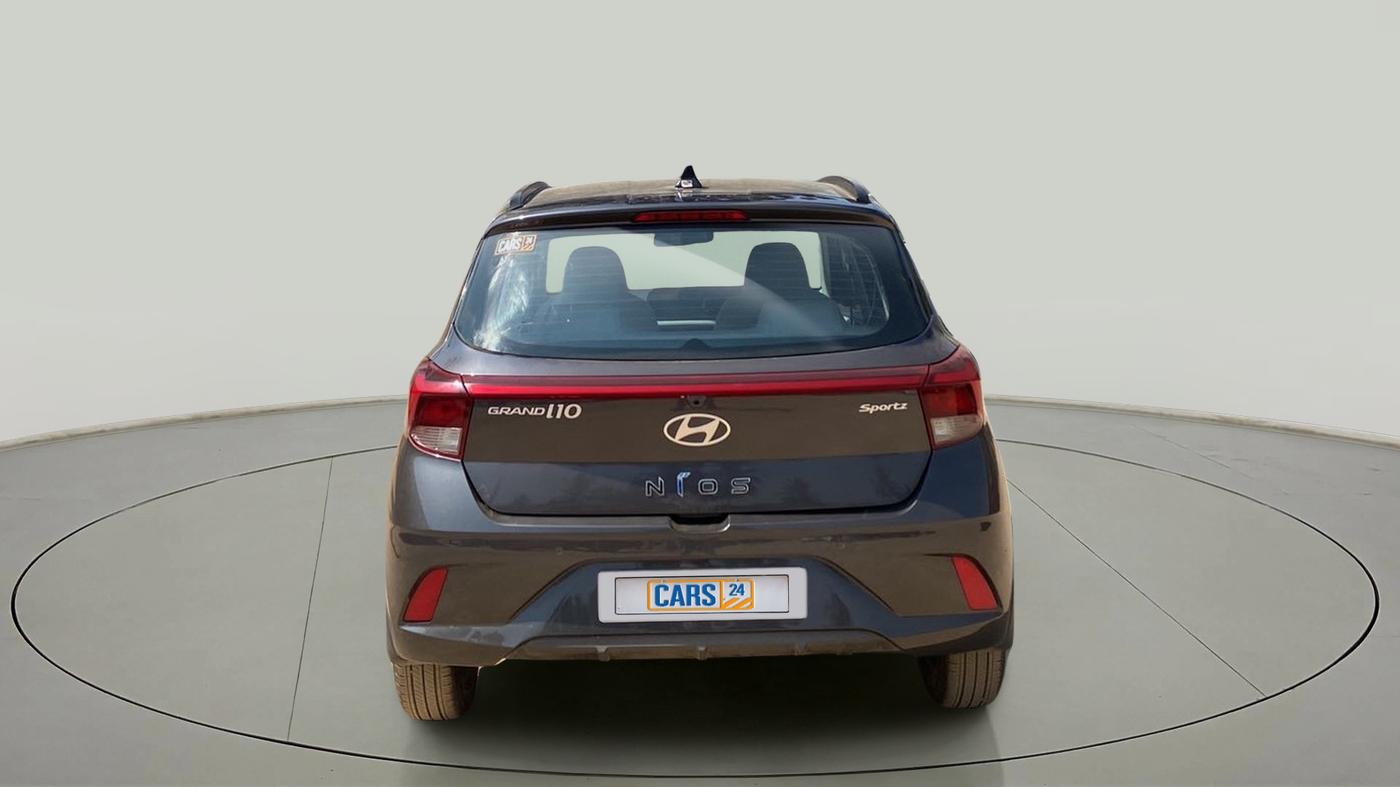 2023 Hyundai GRAND I10 NIOS SPORTZ 1.2 KAPPA VTVT, Petrol, Manual, 11,028 km, Back/Rear