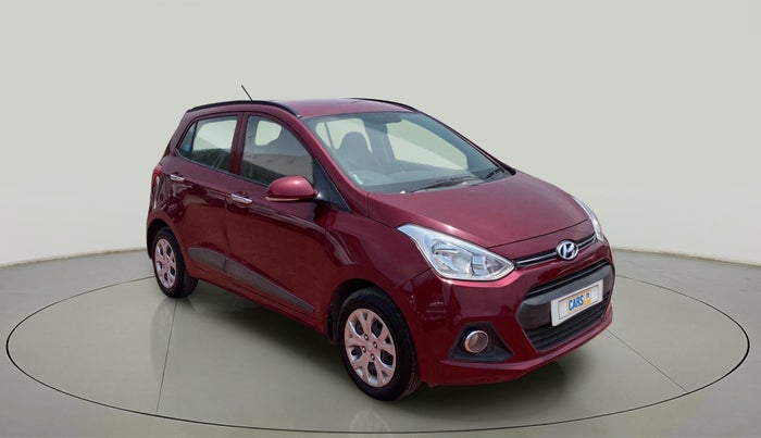 2014 Hyundai Grand i10 SPORTZ 1.2 KAPPA VTVT, Petrol, Manual, 42,929 km, Right Front Diagonal
