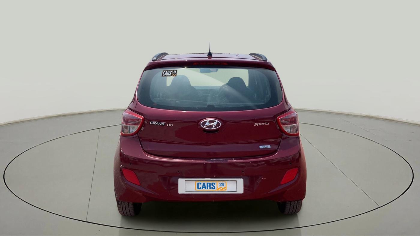 2014 Hyundai Grand i10 SPORTZ 1.2 KAPPA VTVT, Petrol, Manual, 42,929 km, Back/Rear