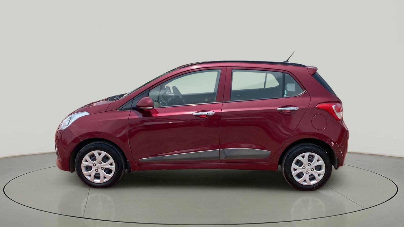 2014 Hyundai Grand i10 SPORTZ 1.2 KAPPA VTVT, Petrol, Manual, 42,929 km, Left Side