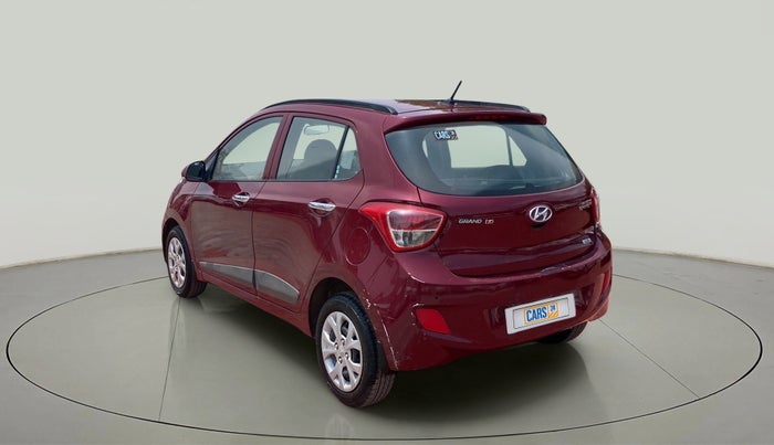 2014 Hyundai Grand i10 SPORTZ 1.2 KAPPA VTVT, Petrol, Manual, 42,929 km, Left Back Diagonal