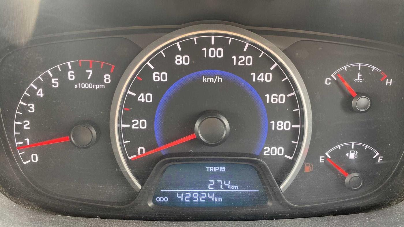 2014 Hyundai Grand i10 SPORTZ 1.2 KAPPA VTVT, Petrol, Manual, 42,929 km, Odometer Image