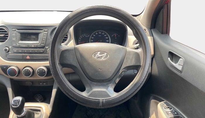 2014 Hyundai Grand i10 SPORTZ 1.2 KAPPA VTVT, Petrol, Manual, 42,929 km, Steering Wheel Close Up