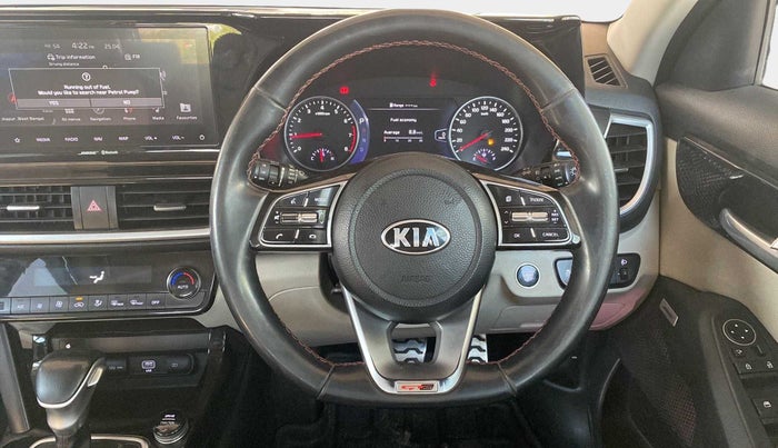 2020 KIA SELTOS GTX PLUS DCT 1.4 PETROL, Petrol, Automatic, 64,844 km, Steering Wheel Close Up